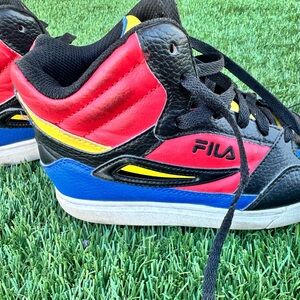 Colorful FILA Sneakers Size 4